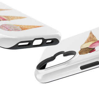 Watercolor Cone Magnetic Tough Phone Case