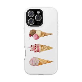 Watercolor Cone Magnetic Tough Phone Case