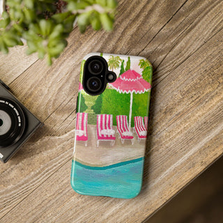 Poolside Tough Phone Case