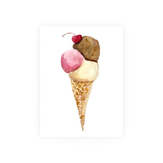 Watercolor Cone 3
