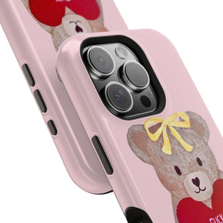Sweet Sweet Teddy Bear Valentine Magnetic Tough Case