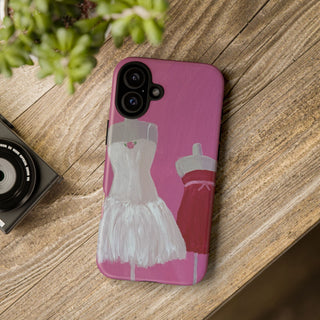 Pretty Pink Dresses Tough Phone Case