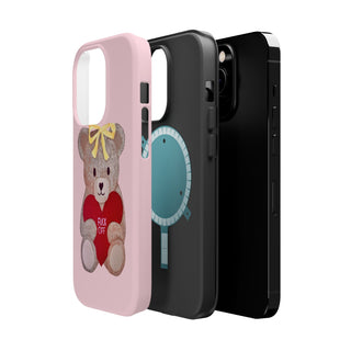 Sweet Sweet Teddy Bear Valentine Magnetic Tough Case