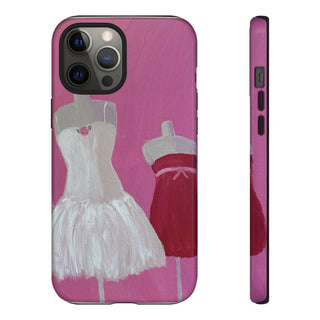 Pretty Pink Dresses Tough Phone Case