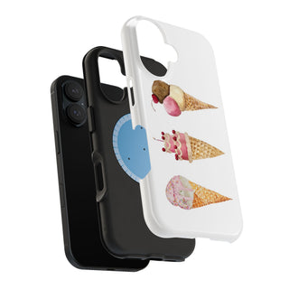 Watercolor Cone Magnetic Tough Phone Case