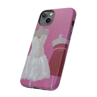 Pretty Pink Dresses Tough Phone Case