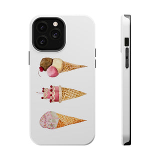 Watercolor Cone Magnetic Tough Phone Case