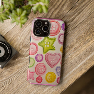 Betsy Mae Buttons Magnetic Tough Phone Case