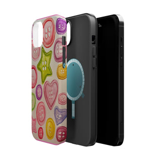 Betsy Mae Buttons Magnetic Tough Phone Case