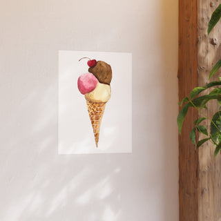 Watercolor Cone 3