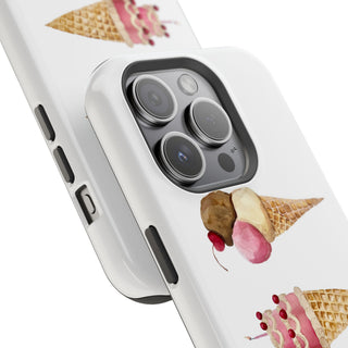 Watercolor Cone Magnetic Tough Phone Case
