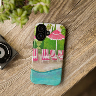 Poolside Tough Phone Case