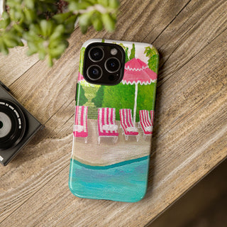 Poolside Tough Phone Case