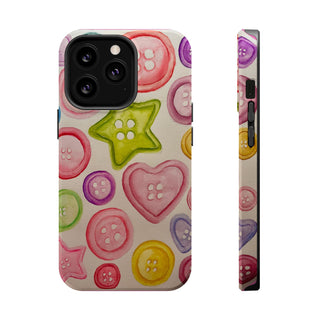 Betsy Mae Buttons Magnetic Tough Phone Case