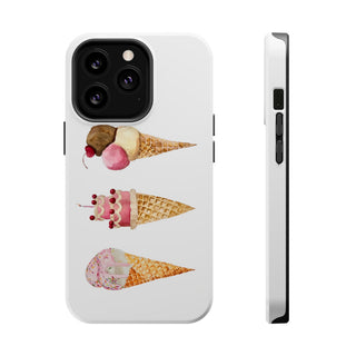 Watercolor Cone Magnetic Tough Phone Case