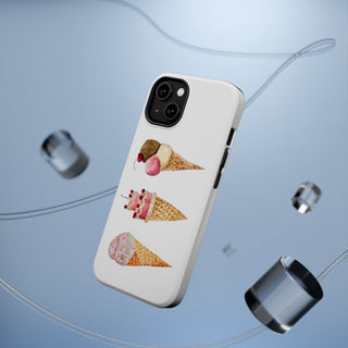 Watercolor Cone Magnetic Tough Phone Case