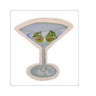 Silly Martini Sticker