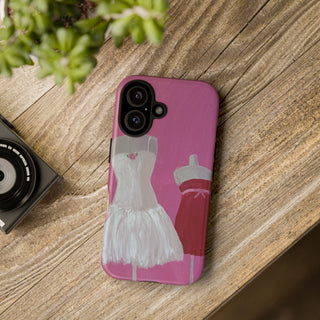 Pretty Pink Dresses Tough Phone Case