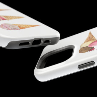 Watercolor Cone Magnetic Tough Phone Case