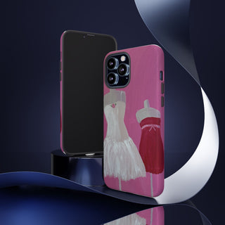 Pretty Pink Dresses Tough Phone Case
