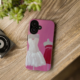 Pretty Pink Dresses Tough Phone Case