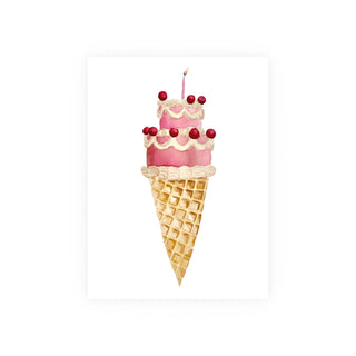 Watercolor Cone 2