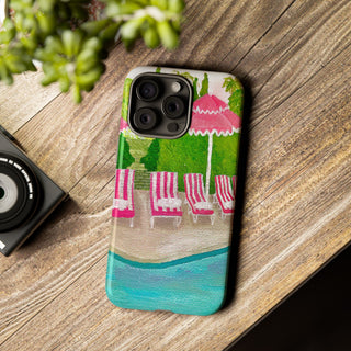 Poolside Tough Phone Case