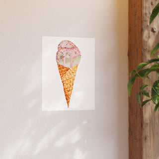 Watercolor Cone 1