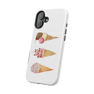 Watercolor Cone Magnetic Tough Phone Case