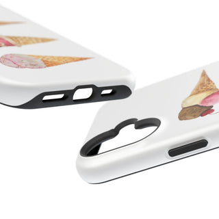 Watercolor Cone Magnetic Tough Phone Case