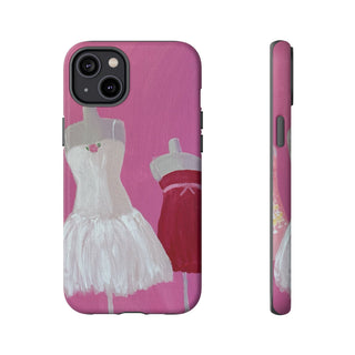 Pretty Pink Dresses Tough Phone Case