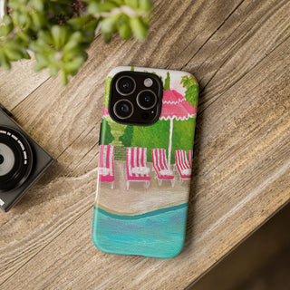 Poolside Tough Phone Case