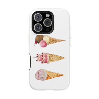 Watercolor Cone Magnetic Tough Phone Case