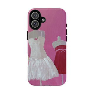 Pretty Pink Dresses Tough Phone Case