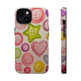 Betsy Mae Buttons Magnetic Tough Phone Case