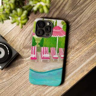 Poolside Tough Phone Case