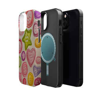 Betsy Mae Buttons Magnetic Tough Phone Case