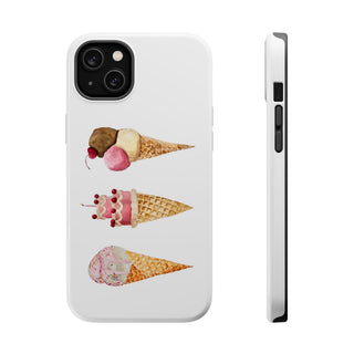 Watercolor Cone Magnetic Tough Phone Case