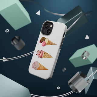 Watercolor Cone Magnetic Tough Phone Case