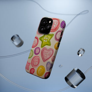 Betsy Mae Buttons Magnetic Tough Phone Case