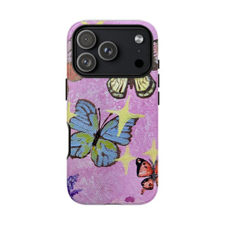 Butterflies and Glitter Princess Tough Phone Case