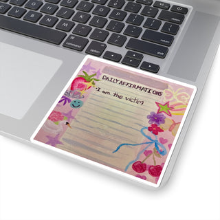 Daily Affirmations Sticker