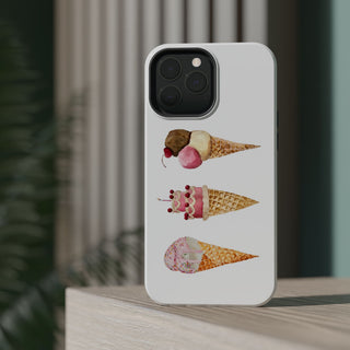 Watercolor Cone Magnetic Tough Phone Case