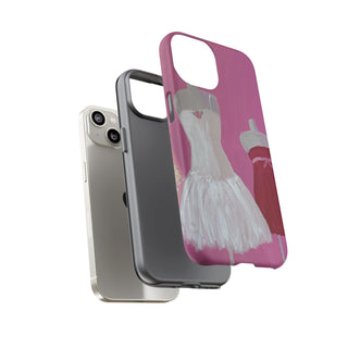 Pretty Pink Dresses Tough Phone Case
