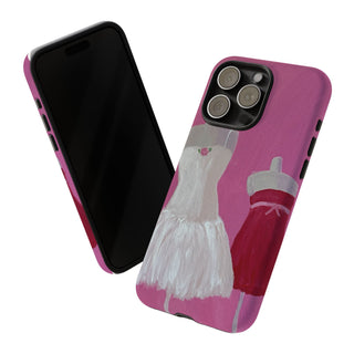 Pretty Pink Dresses Tough Phone Case