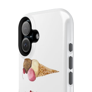 Watercolor Cone Magnetic Tough Phone Case