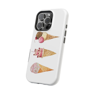 Watercolor Cone Magnetic Tough Phone Case