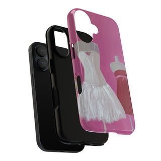 Pretty Pink Dresses Tough Phone Case