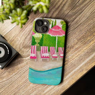 Poolside Tough Phone Case