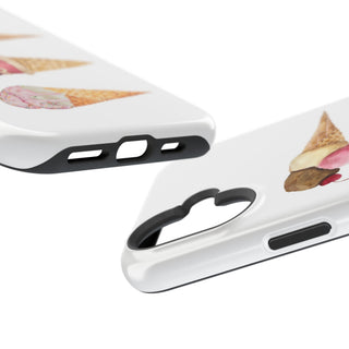 Watercolor Cone Magnetic Tough Phone Case